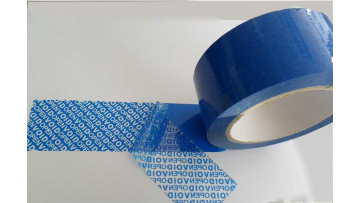 Custom anti-counterfeiting sealing tapes