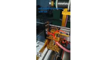 0.9 mm DRS25 resistance coil winding machine with tail