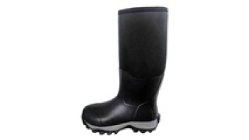 Outdoor Winter Neoprene Rubber Snow Boots With Fleece Lining1