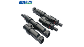 IP67 Waterproof Male Female 1 pair 2pin 3pin 4pin Branch Connectors Panel Coupler Combiner PV Solar Connector1