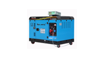 12KW denyo blue color three phase voltage silent type diesel generator1