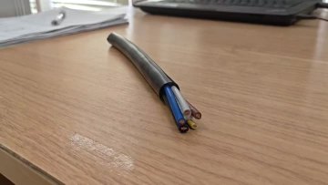 pvc cables display