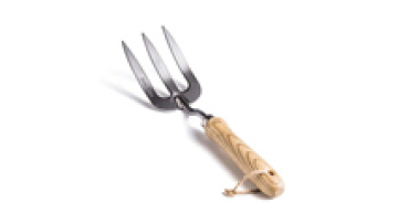 Garden Rake Cultivator Tiller Grade Steel with Ergonomic Wooden Handle1