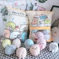 A bag of 4pcs/8pc sweet candy plush toys simulation snack throw pillow kawaii sakura rabbit plush creative toy for children/baby