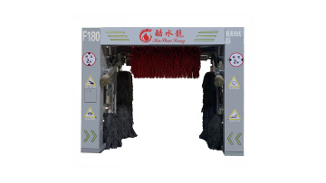 Reciprocating car washing machine