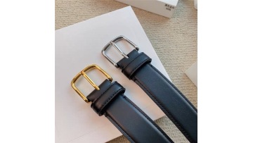Fashion Gold Buckle Ladies Belt