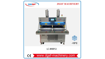 LC-890P-2 Hydraulic Embossing Machine with 1 Cold 1 Hot Stations (PLC) (1)