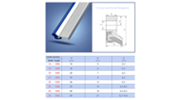 Steel telescopic cover wiper with lip scraping Machine tool accessories1