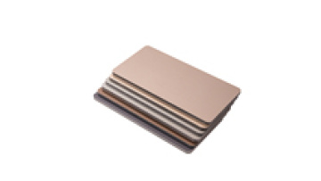 High Gloss Waterproof Metal Surface Wall Decoration PET Wooden Veneer Wall Panel1