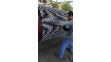Installation of Ceramic Drum Covering
