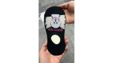 crystal silk invisible socks