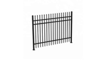 Canada's Best-Selling 1.8m x 2.4m Spear Top Security Steel Picket Garrison Fence1