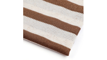 Classic Strip Design Linen Yarn Dye Fabric with Lurex 130gsm Strech Knitted Jacquard Fabric for Dress1