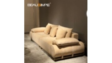 Luxurious Top head triple leather Sofa for Luxury Villa new design  sectionals luxury sofa set living room furniture living room1