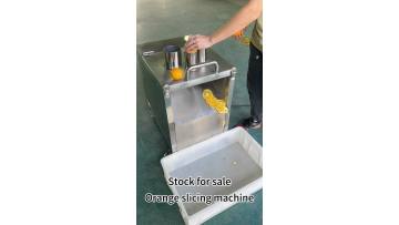 Orange slicing machine Fruit and vegetable slicing machine