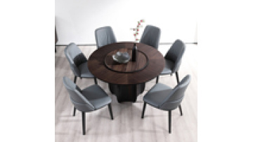 White Waterproof Cloth Stainless Steel Base Dining Table1
