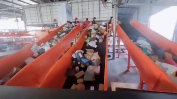 Logistics Parcel Linear Sorter