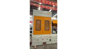 white straight-line drawing machine