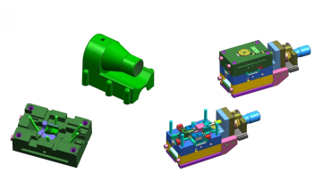 Plastic electronic product injection molds