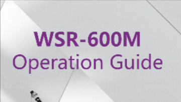 Multi-functional Installation robot  WSR-600M