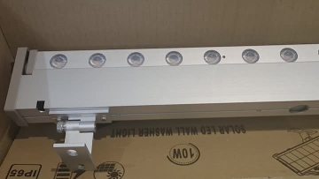 solar led wall washer light