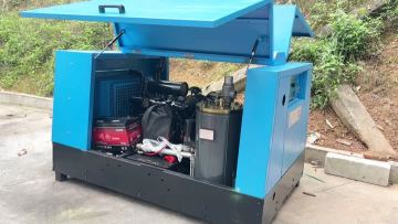 Xichai Fixed Blue Diesel Compressor