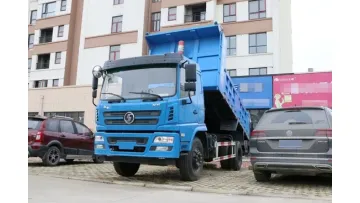 Economical Shacman 4X2 175HP 8cbm Rear Dump Truck for Urban Landscaping Material Transport1