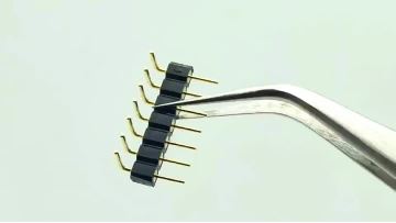 2.54mm Pitch Machined Pin header Connector 7P