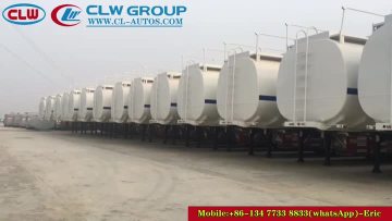 3 Axle 30cbm Carbon Steel Tank Trailer
