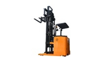 Narrow Aisle 3-Way Electric Man-Up Forklift VNA Truck - 1ton to 2ton Capacity 6m Reach1