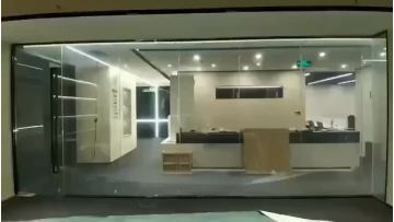 Smart dimming glass