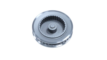 Metal Spiral Internal Gear CNC Turned Parts