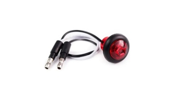 Mini round LED marker and clearance light 1 inch side LED marker light indicator lamp