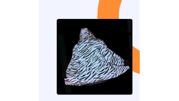 Manufacture 2020 new arrival men print fashion hip hop reflective hoodie jacket