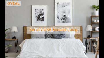 Bedroom Nightstand Table Lamp