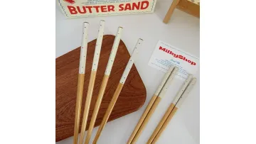 Korean-Style Bamboo Chopsticks/Single-Pack Bamboo Chopsticks1
