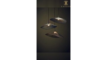 Leaf Glass Chandelier