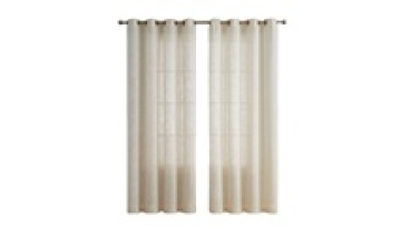 Simple Solid Color Sheer Curtain Design Cheap Ready Linen Sheer Curtains For Living Room Bedroom1
