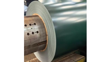 Dark green PVDF color-coated galvanized steel sheet