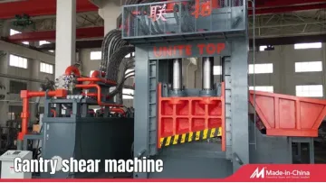 500ton-3000ton Hydraulic Metal Shear Press for Copper/Aluminum/Steel Recycling Customizable Blade Size1