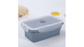 LD-Y029A  1200ML Silicone Food Storage Containers Reusable Leak Proof Lunch Box Bento1