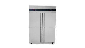 Four-door high cabinet freezer