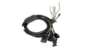 Multi Interface OBDII to RJ45/USB/DB9P Automotive Diagnostic Harness 1500mm