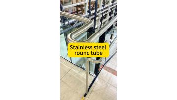 Stainless steel round pipe handrail