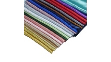 New Arrival Colorful Champagne Woven Charmeuse Polyester Satin Fabric for Wedding Dress1