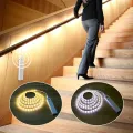 1M 2M 3M Motion Sensor LED light AAA Battery Powered LED Strip backlight decor Light For Bedroom Kitchen Cabinet night lighting