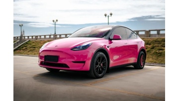 PET Beetroot Purple Car Vinyl