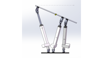 Pitch movement of 3DOF