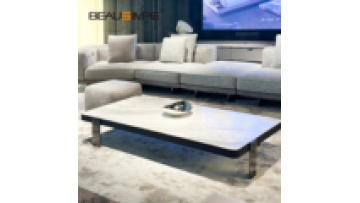 Mattia Modern Center Table High-End Living Room Furniture Round Long Side Corner Table Set Luxury Wood Marble Coffee Table1