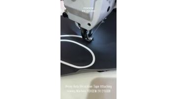 Heavy Duty Decorative Tape Attaching Sewing Machine for Shoes and Bags